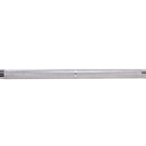 A photo of the Domyos Weight Training Barbell 79" 1.1' inches in use