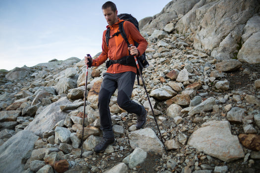 MT900 Water-Repellent and Windproof Backpacking Pants Men's, carbon gray Image 3 of 5