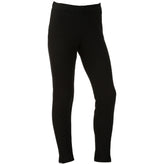 Kids' Ski Base Layer Bottoms BL100 - Black, Image of