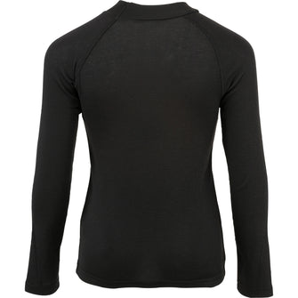 Kids' Ski Base Layer Top - BL 100 - Black, Image of