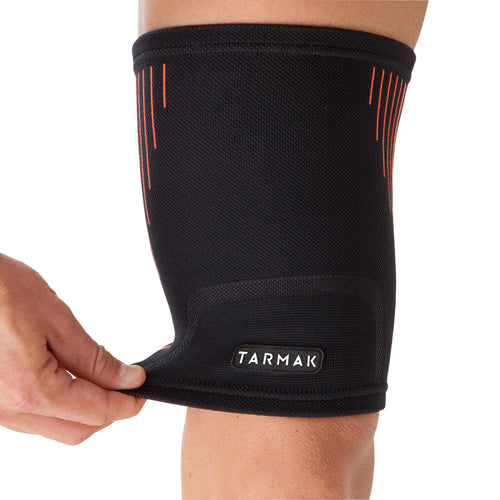 A photo of the Men's/Women's Compression Thigh Support Right/Left Soft 300 in use