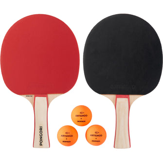 Pongori PPR 130 + 3 Balls Table Tennis Set, Image of