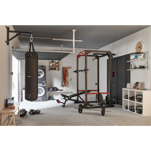 Kettlebell 8kg Cast Iron & Rubber Base, black Image 1 of 5