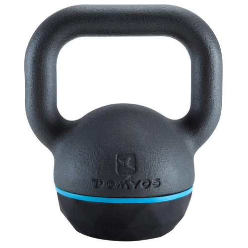 A photo of the Kettlebell 8kg Cast Iron & Rubber Base in use