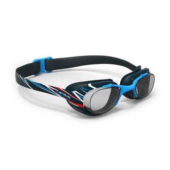 Swimming Goggles - Xbase Print L - Clear - Lenses - Mike Blue, Image of