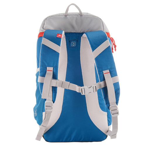 A photo of the Quechua 20 L Hiking Cooler Backpack in use