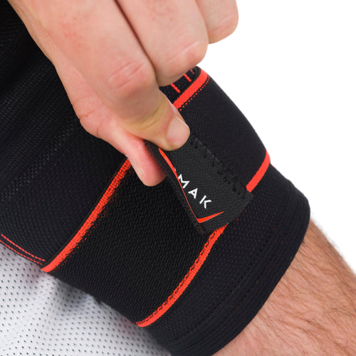 A photo of the Tarmak Mid 500 Right/Left Elbow Support Adult in use