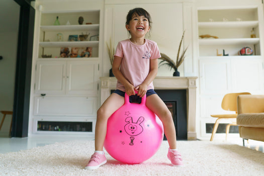 Domyos 18'' Space Hopper Kids', blue Image 2 of 5