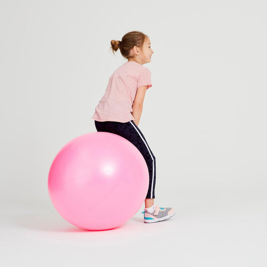 Resist 60 cm Kids' Gym Space Hopper - Pink, pink Image 3 of 5