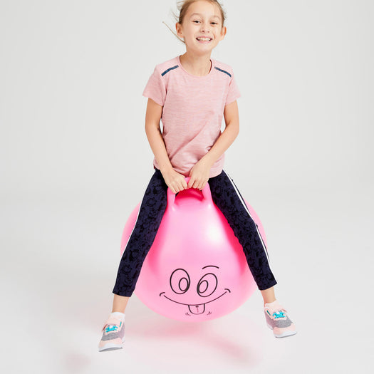 Resist 60 cm Kids' Gym Space Hopper - Pink, pink Image 1 of 5