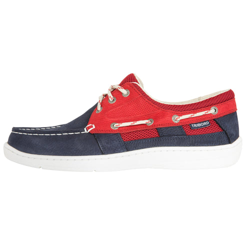 A photo of the Men's Leather Boat Shoes Clipper in use