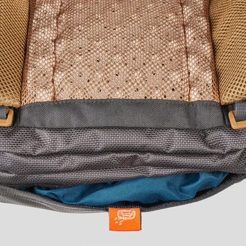 A photo of the Forclaz Men's Travel 500 70 L Backpack in use