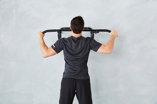 Compact Wall-Mounted Pull-Up Bar, black Image 3 of 5