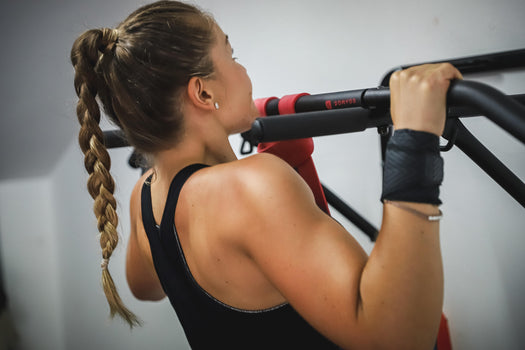 Compact Wall-Mounted Pull-Up Bar, black Image 4 of 5