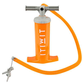 Kayak & Camping Small Double Action Compact Hand Pump Max 5PSI, Image of