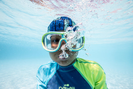 Nabaiji Kloupi 100 Shorty Swimsuit Boys', blue Image 1 of 2