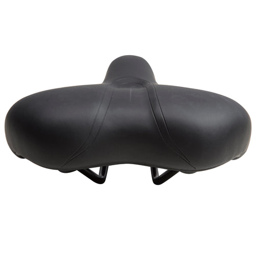 A photo of the Btwin 100 City Bike Saddle in use