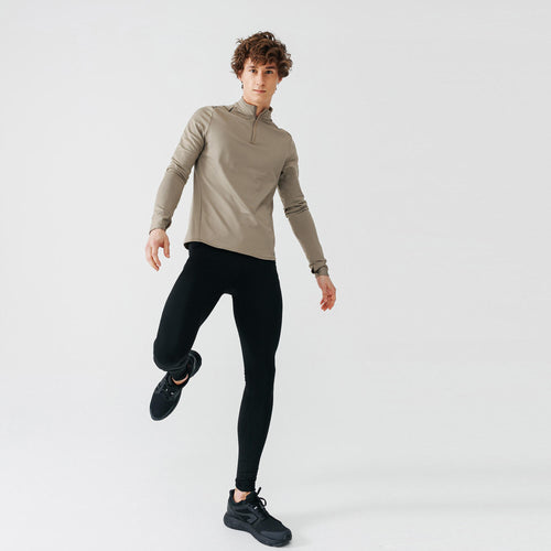 A photo of the Kalenji Run Warm Running Tights Men's in use