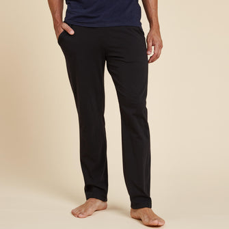 Domyos Cotton Yoga Pants Men's, Image of