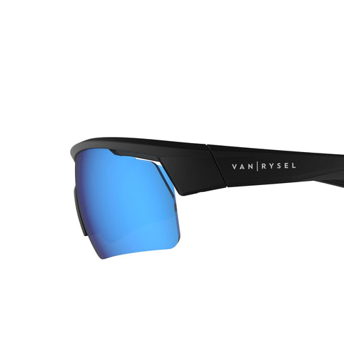 A photo of the Van Rysel RoadR 500 Cat 3 Cycling Sunglasses Adult in use