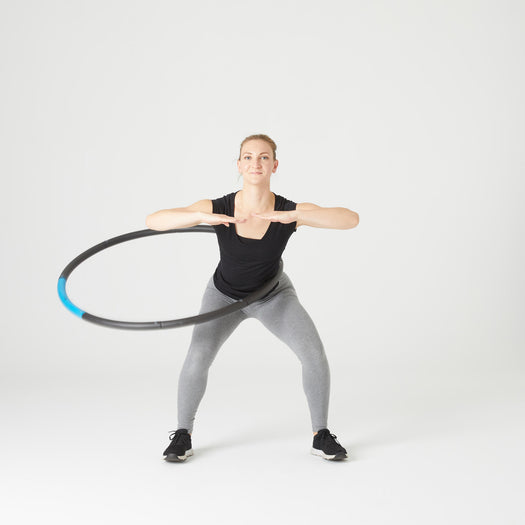Nyamba Weighted Hula Hoop 3 lbs, black Image 4 of 5