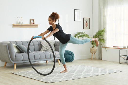 Nyamba Weighted Hula Hoop 3 lbs, black Image 1 of 5