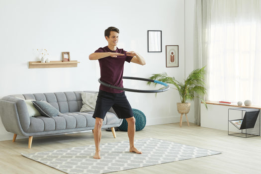 Nyamba Weighted Hula Hoop 3 lbs, black Image 3 of 5