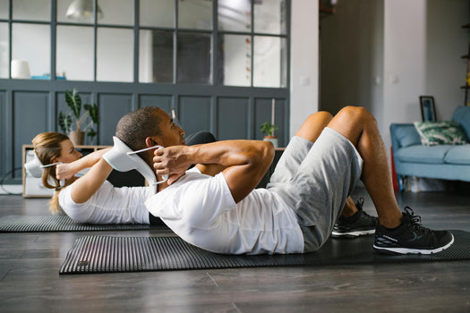 Nyamba 100 Ergonomic and Compact Abs Exerciser, gray Image 3 of 5
