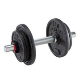 10 kg 22 lb Weight Training Dumbbell Kit, Image of