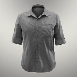 Forclaz Travel 500 Adjustable Hiking Shirt Men's, Image of