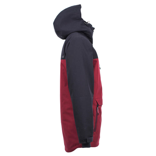 A photo of the Men's Snowboarding and Skiing Jacket SNB JKT 500 in use