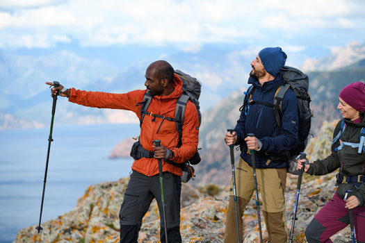 Windbreaker jacket - softshell - warm Merino wool - MT900 - men's, asphalt blue Image 3 of 5