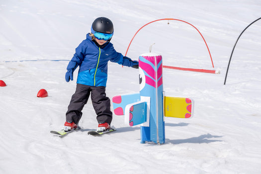 Kids' Warm and Waterproof Ski Jacket – 100 Blue, deep blue Image 3 of 5