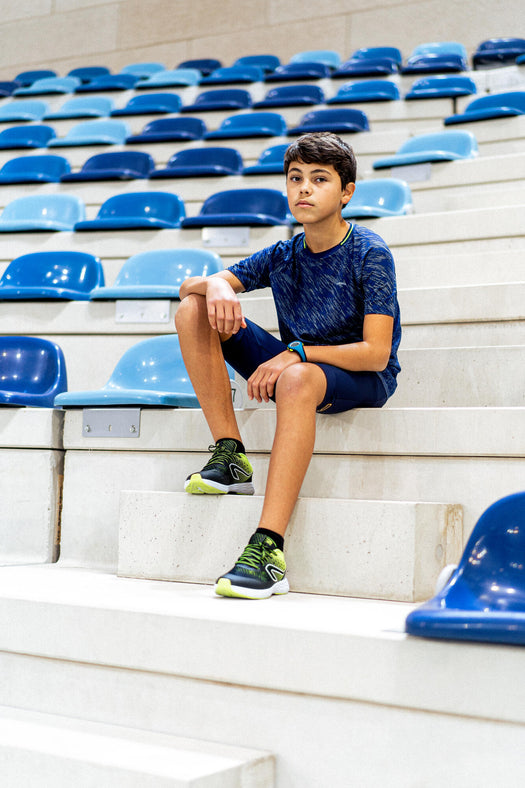 Kalenji Fast AT500 Athletic Shoes Kids', black Image 4 of 5
