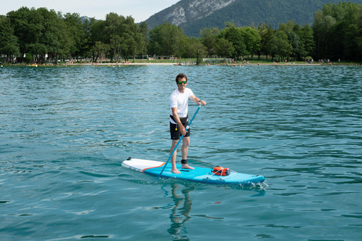 Itiwit X100 Inflatable Touring Stand Up Paddle SUP Board 11' User >175lb, blue Image 4 of 5