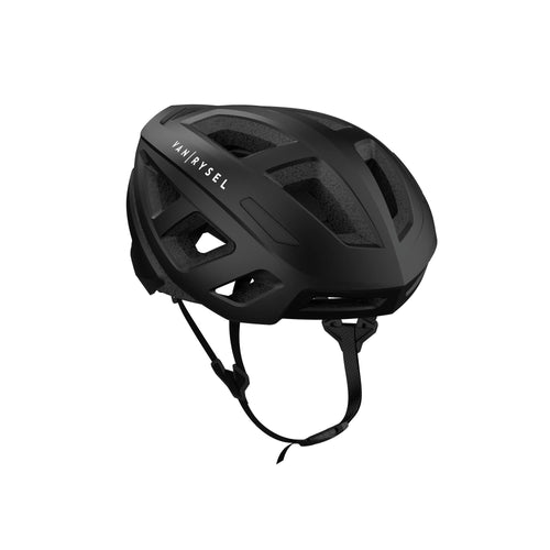 A photo of the Van Rysel Adult 500 Road Bike Helmet in use