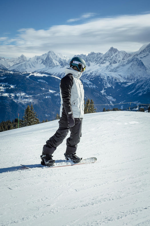 Men's Snowboard Jacket - SNB 100 Grey, lunar gray Image 3 of 5
