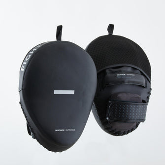 Outshock Curved Punch Mitts with Fastener Strap, Image of