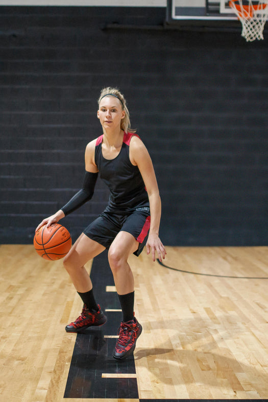 Women's Basketball Jersey T500, black Image 1 of 5