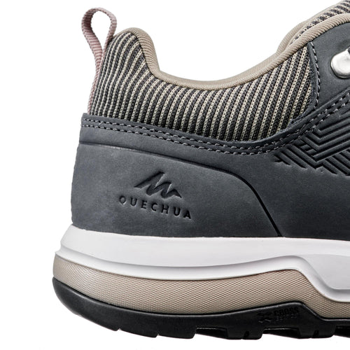 A photo of the Quechua NH500 Hiking Boots in use