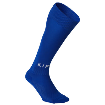 Adult Football Socks Essential - Blue, Image of