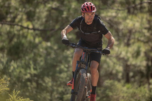MTB Jersey Short-Sleeved ST 500, black Image 1 of 3
