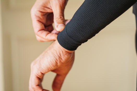 Van Rysel Cool Weather Pre-formed Arm Warmers Adult, black Image 1 of 4