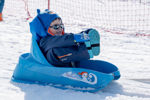 Lugik Warm Ski Sledding Mittens Babies', cobalt blue Image 5 of 5