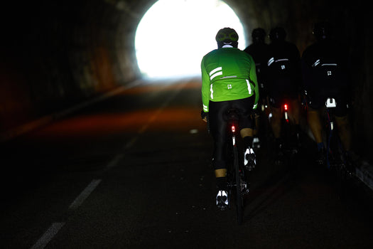 Triban RC500 Long Sleeved Visibility Road Cycling Jersey Men's, fluoresent yellow green Image 4 of 5