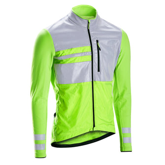 Triban RC500 Long Sleeved Visibility Road Cycling Jersey Men's, Image of