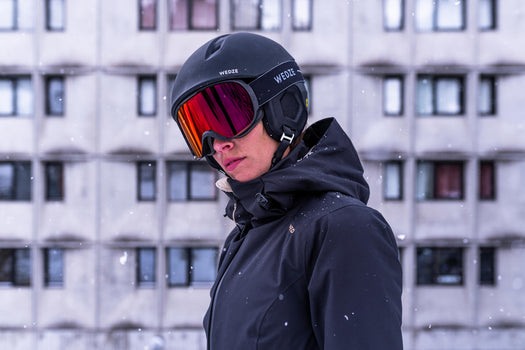 Wedze 500 Piste Ski Jacket Women's, black Image 1 of 4