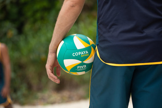 Beach Volleyball BVB900 FIVB - GreenYellow, caribbean green Image 4 of 5