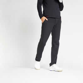 Men's Golf Winter Trousers - CW500 Black, Image of