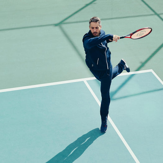 TPA500 Thermal Tennis Pants Men's, asphalt blue Image 2 of 5